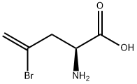 L-2-AMINO-4-BROMO-4-PENTENOIC ACID Struktur