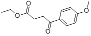 ETHYL 3-(4-METHOXYBENZOYL)PROPIONATE Struktur