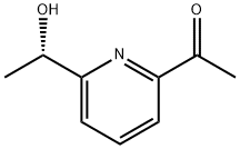 Ethanone, 1-[6-[(1S)-1-hydroxyethyl]-2-pyridinyl]- (9CI) Struktur