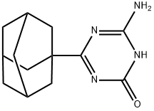 4-(1-ADAMANTYL)-6-AMINO-1,3,5-TRAZIN-2-OL Struktur