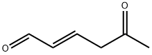 2-Hexenal, 5-oxo-, (E)- (9CI) Struktur