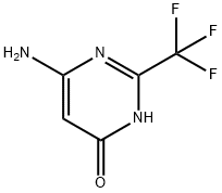 4(3H)-PYRIMIDINONE, 6-AMINO-2-(TRIFLUOROMETHYL)- Struktur