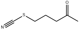 Thiocyanic acid, 4-oxopentyl ester (9CI) Struktur