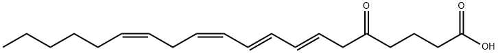 5-ketoeicosatetraenoic acid Struktur