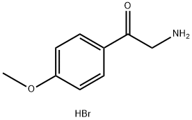 2-AMino-1-(4-Methoxyphenyl)ethanone hydrobroMide Struktur