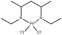 dichloro(N,N-diethyl-2,4-pentanediamine)platinum(II) Struktur