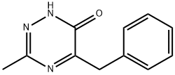 5-BENZYL-3-METHYL-1,2,4-TRIAZIN-6(1H)-ONE Struktur