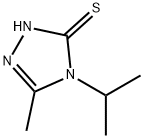 3H-1,2,4-Triazole-3-thione,2,4-dihydro-5-methyl-4-(1-methylethyl)-(9CI) Struktur