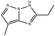 1H-Pyrazolo[1,5-b][1,2,4]triazole,  2-ethyl-7-methyl-  (9CI) Struktur