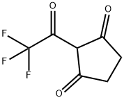 1,3-Cyclopentanedione, 2-(trifluoroacetyl)- (9CI) Struktur