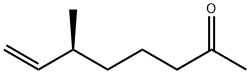 7-Octen-2-one, 6-methyl-, (S)- (9CI) Struktur