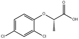 (2S)-2-(2,4-dichlorophenoxy)propanoic acid Struktur