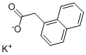 1-NAPHTHALENEACETIC ACID POTASSIUM SALT Structure