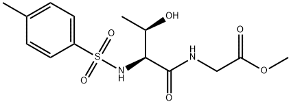 tosylthreonylglycine methyl ester Struktur