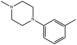 Piperazine, 1-methyl-4-(3-methylphenyl)- (9CI) Struktur