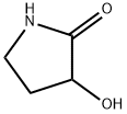 3-Hydroxy-2-pyrrolidinone Struktur