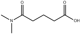 5-(Dimethylamino)-5-oxopentanoic acid Struktur