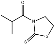 1-Propanone,  2-methyl-1-(2-thioxo-3-thiazolidinyl)- Struktur