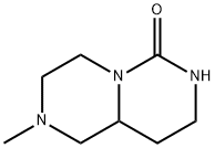 6H-Pyrazino[1,2-c]pyrimidin-6-one,octahydro-2-methyl-(9CI) Struktur