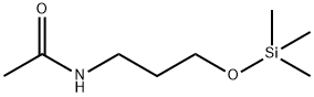 Acetamide,  N-[3-[(trimethylsilyl)oxy]propyl]- Struktur