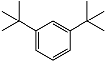 3,5-DI-TERT-BUTYLTOLUENE Struktur