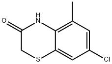 7-chloro-5-methyl-2H-1,4-benzothiazin-3(4H)-one Struktur