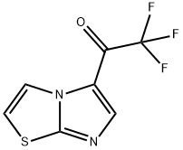 Ethanone, 2,2,2-trifluoro-1-imidazo[2,1-b]thiazol-5-yl- (9CI) Struktur