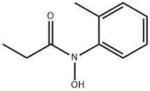 Propanamide,  N-hydroxy-N-(2-methylphenyl)- Struktur