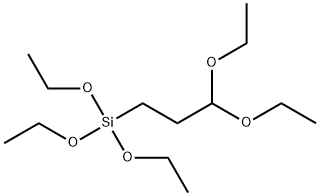 (3,3-diethoxypropyl)triethoxysilane Struktur