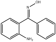 (E)-2-Aminobenzophenone oxime Struktur