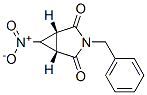 MESO-N-BENZYL-3-NITROCYCLOPROPANE-1,2-DICARBOXIMIDE Struktur