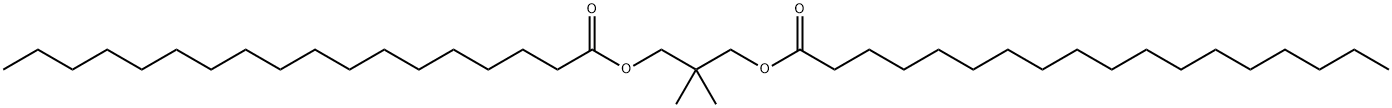 Dioctadecanoic acid 2,2-dimethyl-1,3-propanediyl ester Struktur