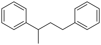 (1-methylpropane-1,3-diyl)dibenzene Structure