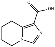 5H,6H,7H,8H-imidazo[1,5-a]pyridine-1-carboxylic acid Struktur