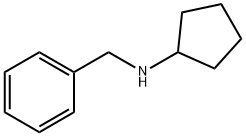 N-benzylcyclopentanamine Struktur