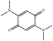 p-Benzoquinone, 2,5-bis(dimethylamino)- (8CI) Struktur