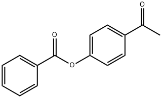 4-ACETYLPHENYLBENZOATE Struktur