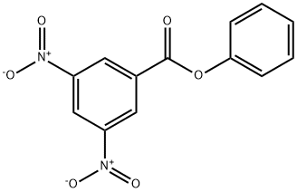 Benzoic acid, 3,5-dinitro-, phenyl ester Struktur