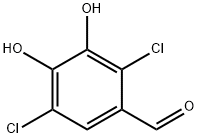 Benzaldehyde, 2,5-dichloro-3,4-dihydroxy- (9CI) Struktur