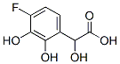 Benzeneacetic acid, 4-fluoro-alpha,2,3-trihydroxy- (9CI) Struktur