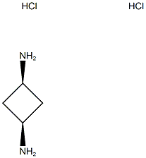 cis-1,3-CyclobutanediaMine hydrochloride (1:2) Struktur