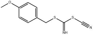 (4-METHOXYPHENYL) METHYL CYANOCARBONIMIDODITHIOATE Struktur