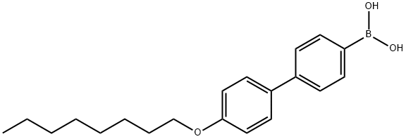 4'-n-Octylbiphenyl-4-boronic acid, 97% Struktur