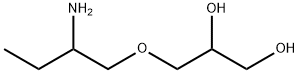 1,2-Propanediol,  3-(2-aminobutoxy)- Struktur