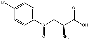 S-(4-bromophenyl)cysteine sulfoxide Struktur