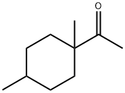 Ethanone, 1-(1,4-dimethylcyclohexyl)- (9CI) Struktur