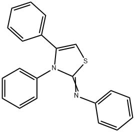 (3,4-DIPHENYL-3H-THIAZOL-2-YLIDENE)-PHENYL-AMINE Struktur