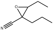 Oxiranecarbonitrile,  3-ethyl-2-propyl-  (9CI) Struktur