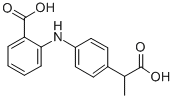 Araprofen Struktur