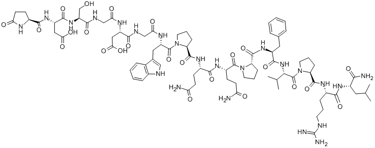 (GLY6)-LOCUSTAPYROKININ Struktur